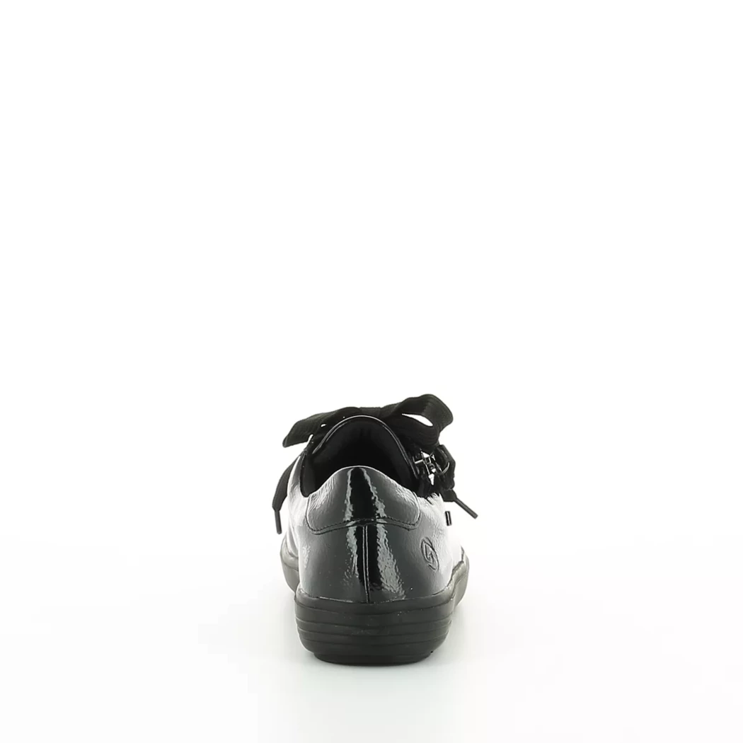 Image (3) de la chaussures Remonte - Baskets Noir en Cuir vernis