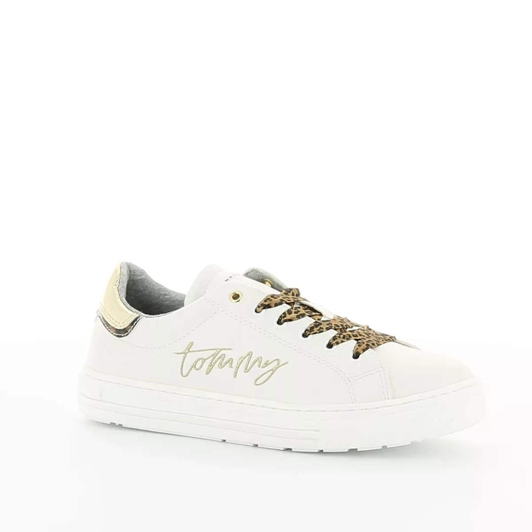 Image (1) de la chaussures Tommy Hilfiger - Chaussures à lacets Blanc en Cuir synthétique