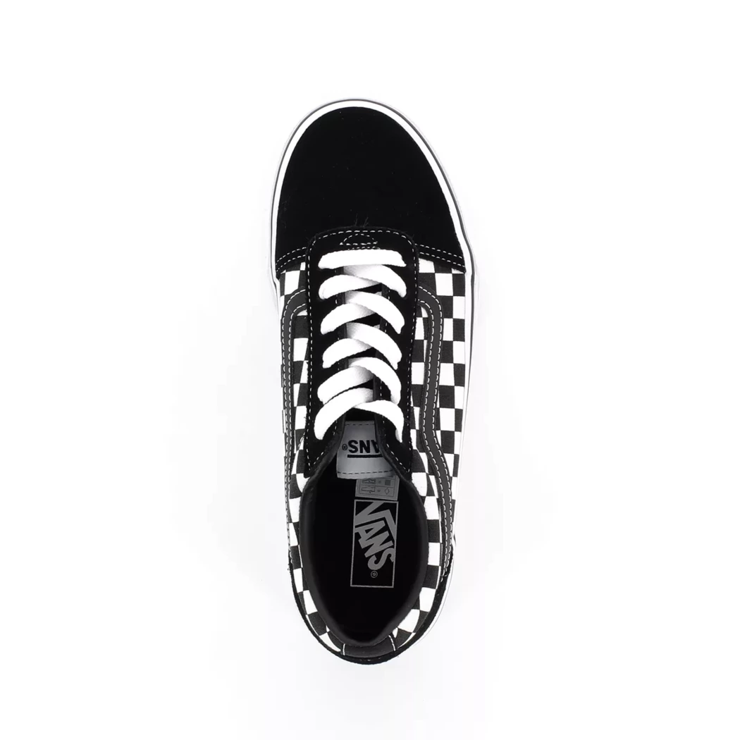 Image (6) de la chaussures Vans - Baskets Noir en Cuir nubuck