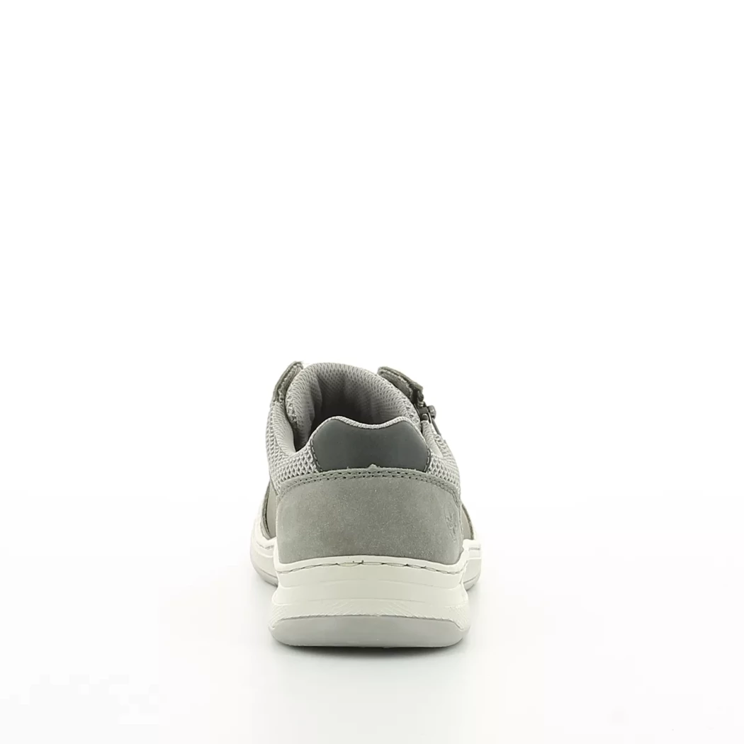 Image (3) de la chaussures Rieker - Baskets Gris en Cuir nubuck