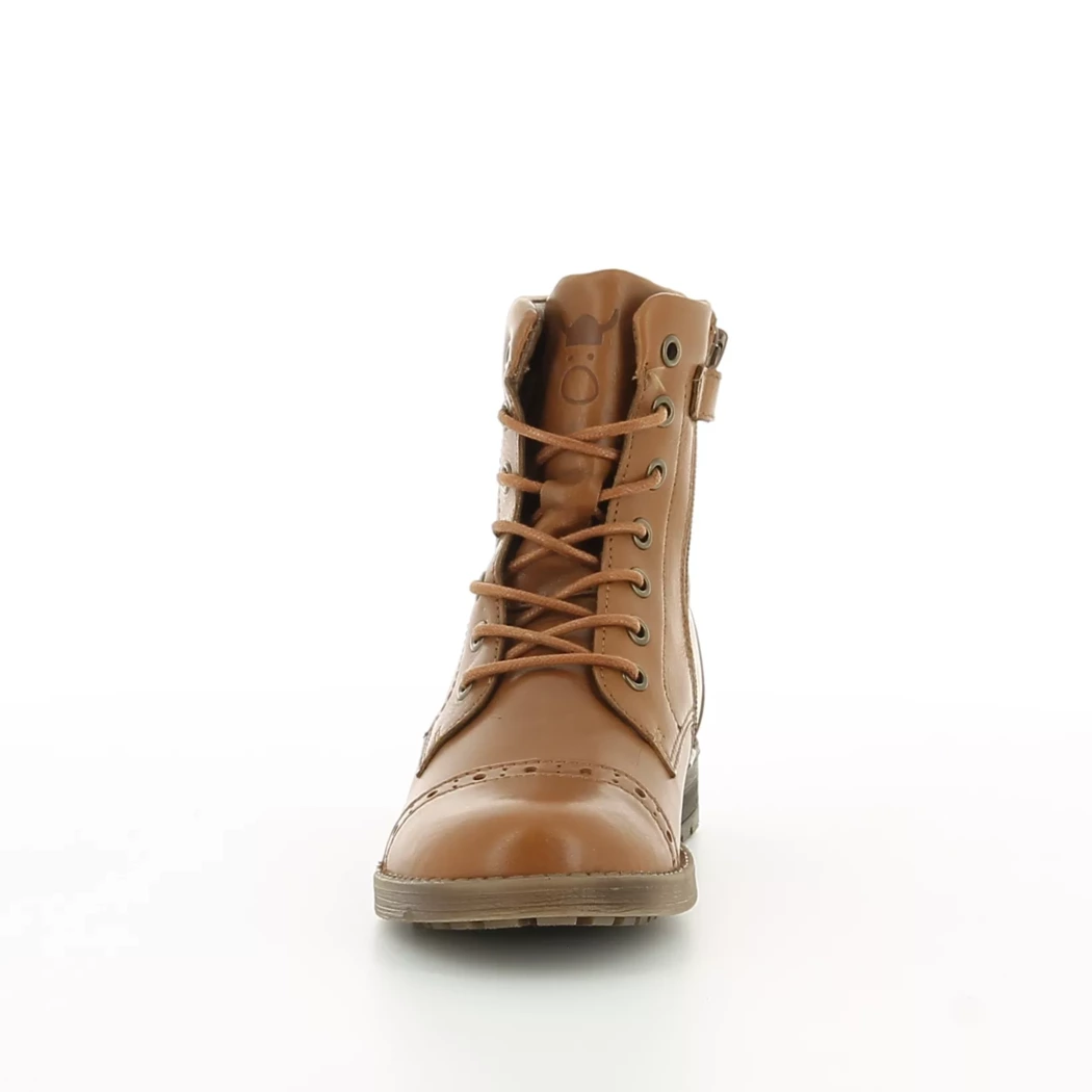 Image (5) de la chaussures Norvik - Bottines Cuir naturel / Cognac en Cuir