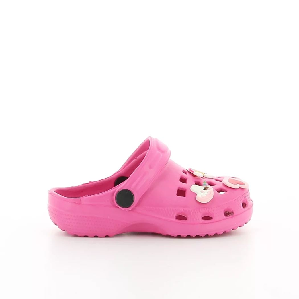 Image (2) de la chaussures BBS - Mules et Sabots Rose en Caoutchouc