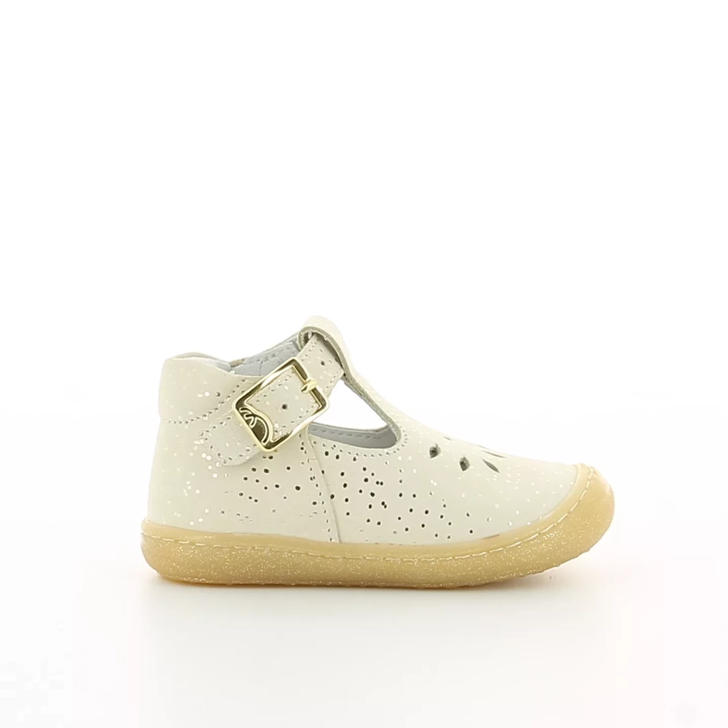 Image (2) de la chaussures Bellamy - Bottines ouvertes Beige en Cuir Image (2) de la chaussures Bellamy - Bottines ouvertes Beige en Cuir