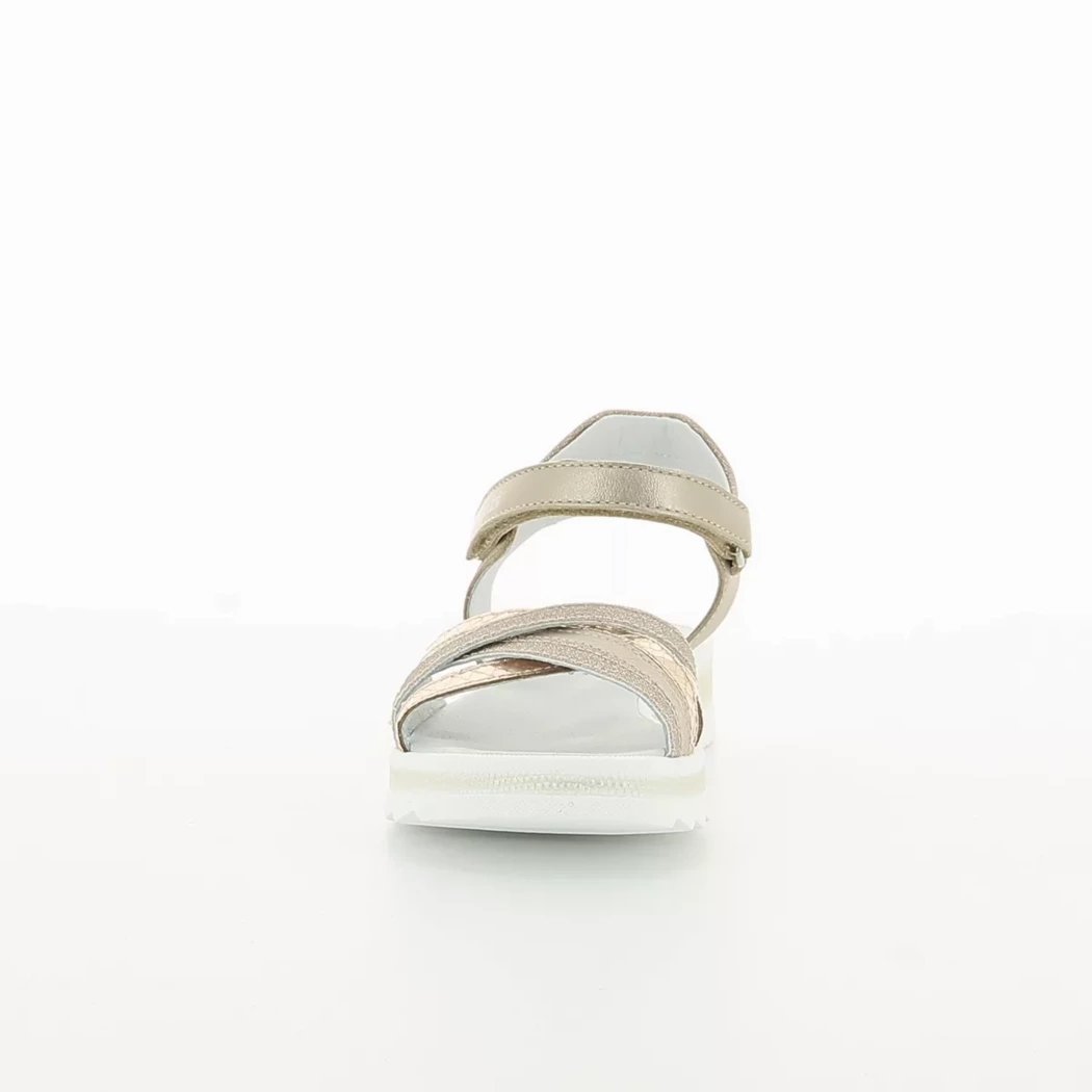 Image (5) de la chaussures Nero Giardini Junior - Sandales et Nu-Pieds Or / Bronze / Platine en Multi-Matières