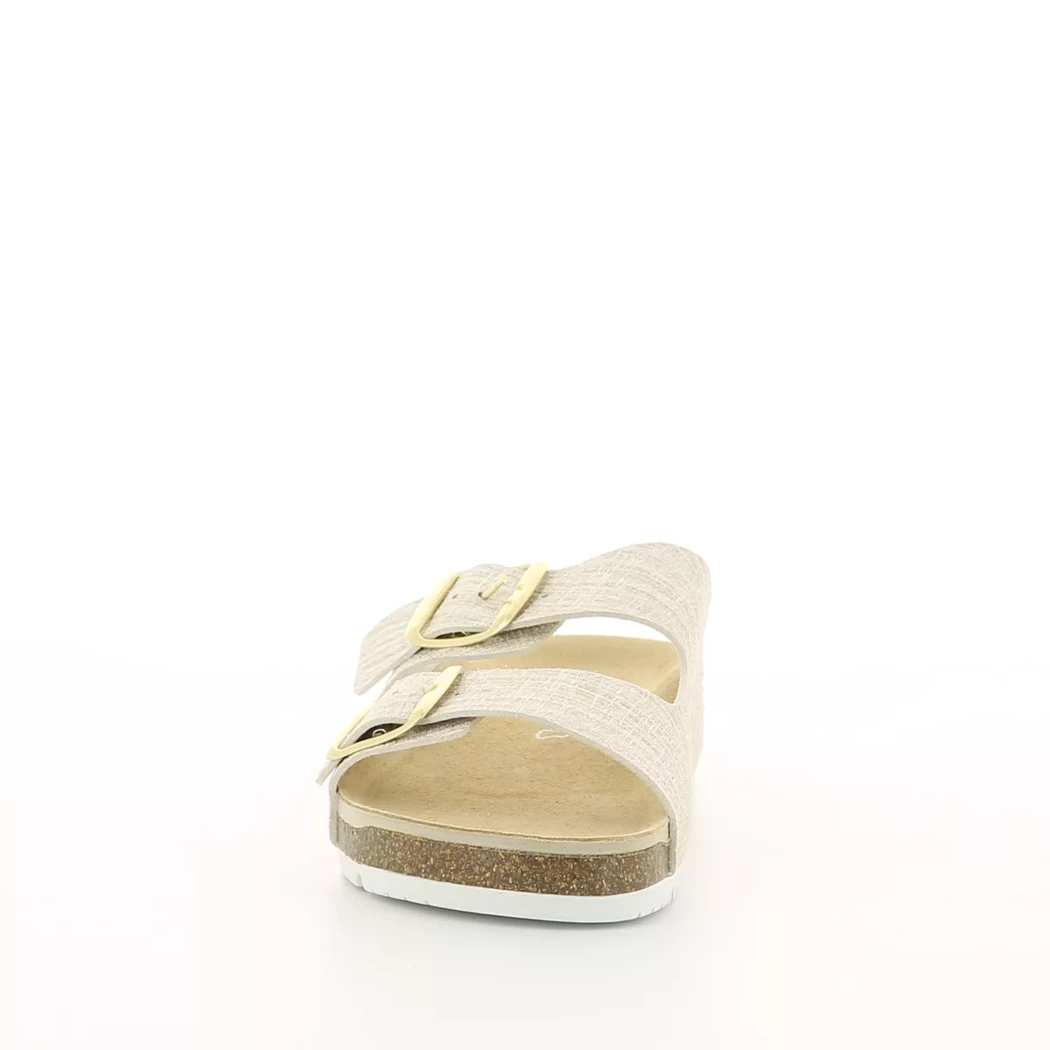 Image (5) de la chaussures Rohde - Mules et Sabots Beige en Cuir