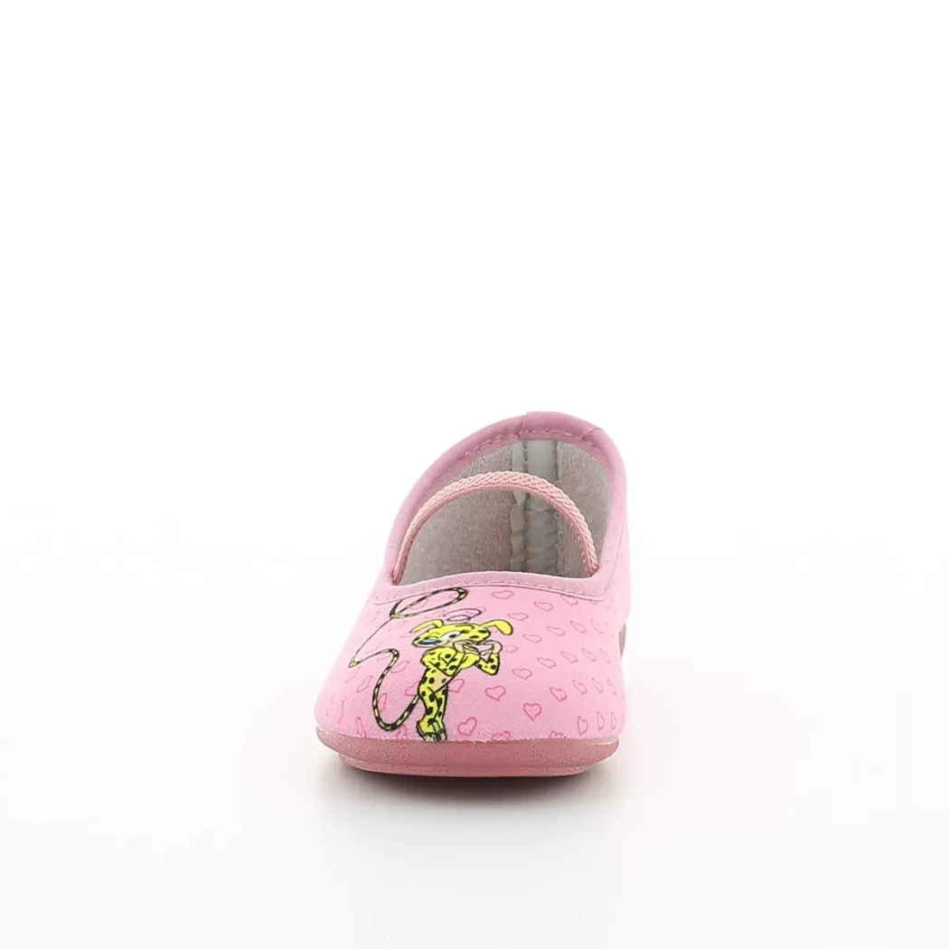 Image (5) de la chaussures La Maison de l'Espadrille - Pantoufles et Chaussons Rose en Textile