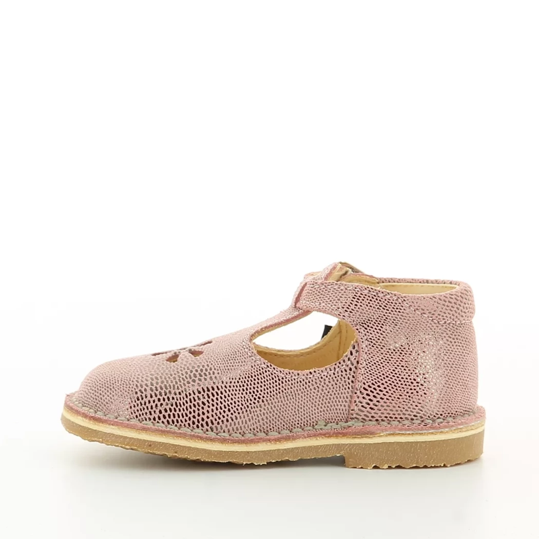 Image (4) de la chaussures Aster - Bottines ouvertes Rose en Cuir