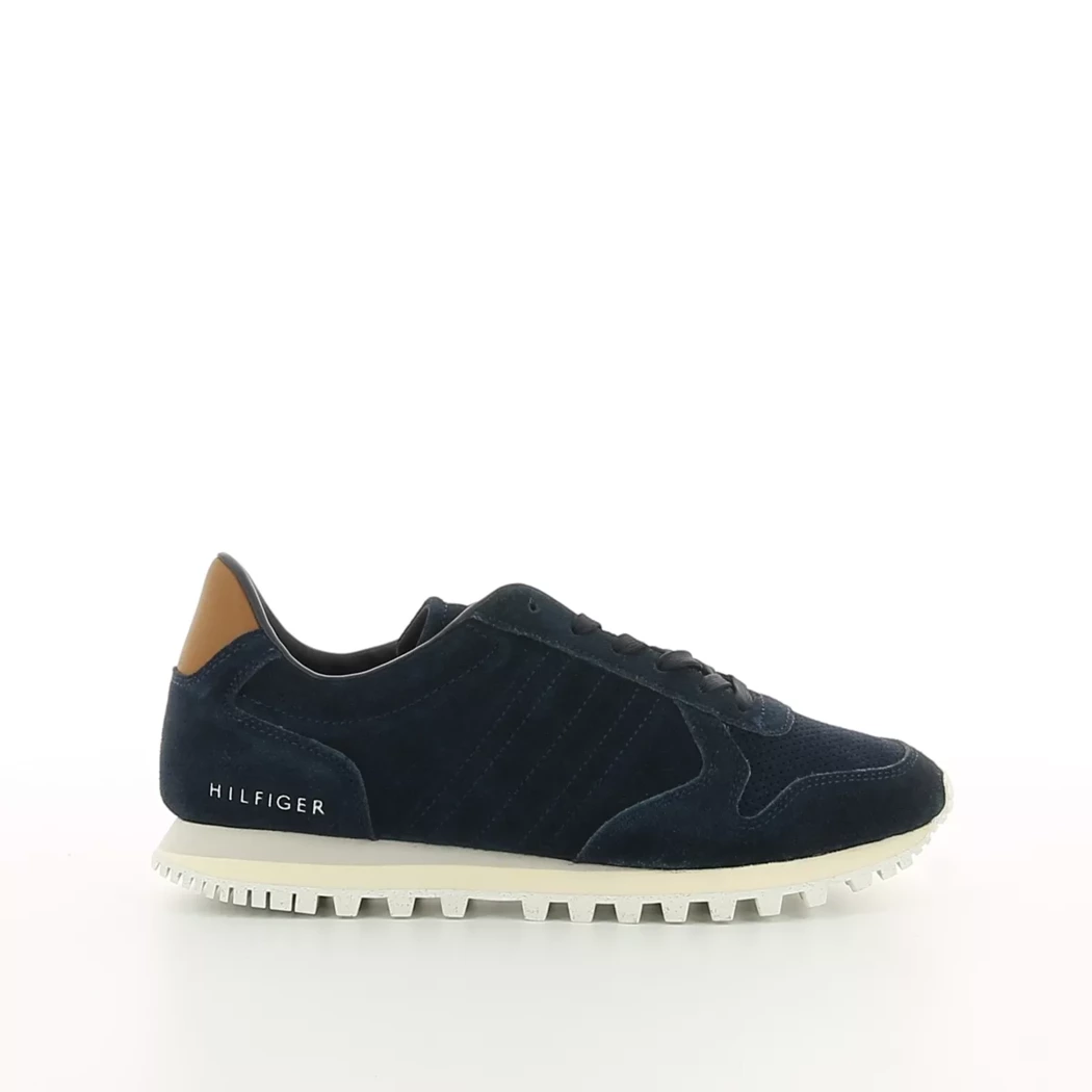 Image (2) de la chaussures Tommy Hilfiger - Baskets Bleu en Cuir nubuck Image (2) de la chaussures Tommy Hilfiger - Baskets Bleu en Cuir nubuck