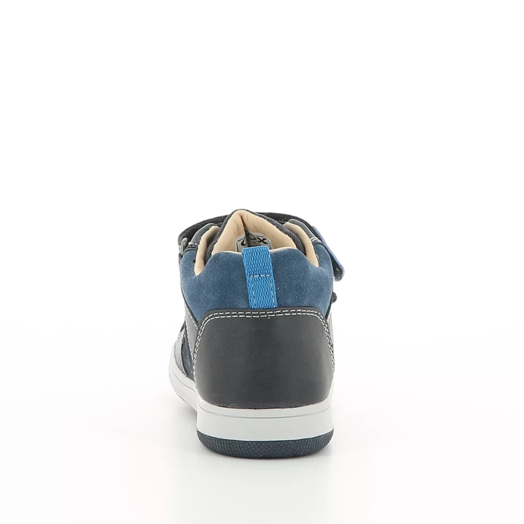 Image (3) de la chaussures Geox - Bottines Bleu en Cuir nubuck Image (3) de la chaussures Geox - Bottines Bleu en Cuir nubuck