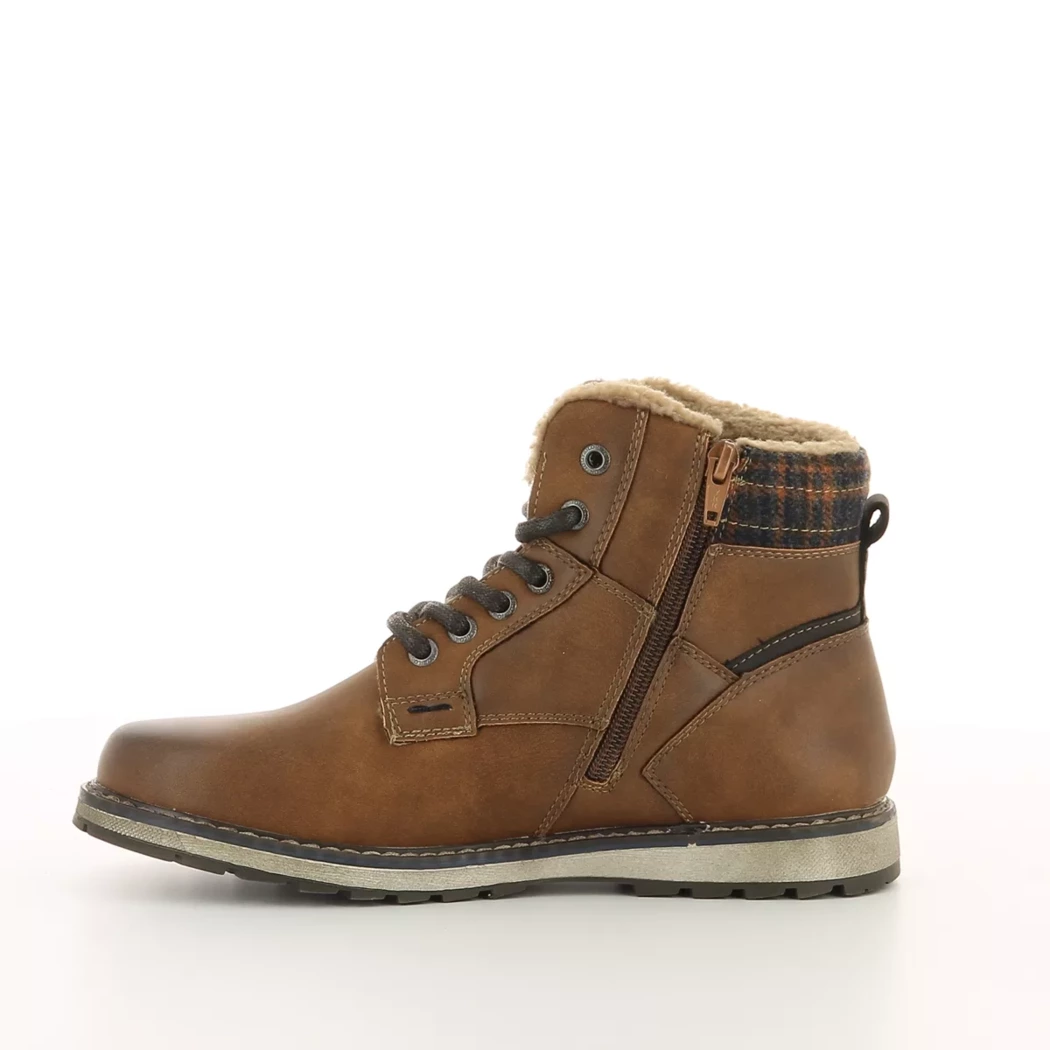 Image (4) de la chaussures Tom Tailor - Bottines Cuir naturel / Cognac en Cuir synthétique Image (4) de la chaussures Tom Tailor - Bottines Cuir naturel / Cognac en Cuir synthétique