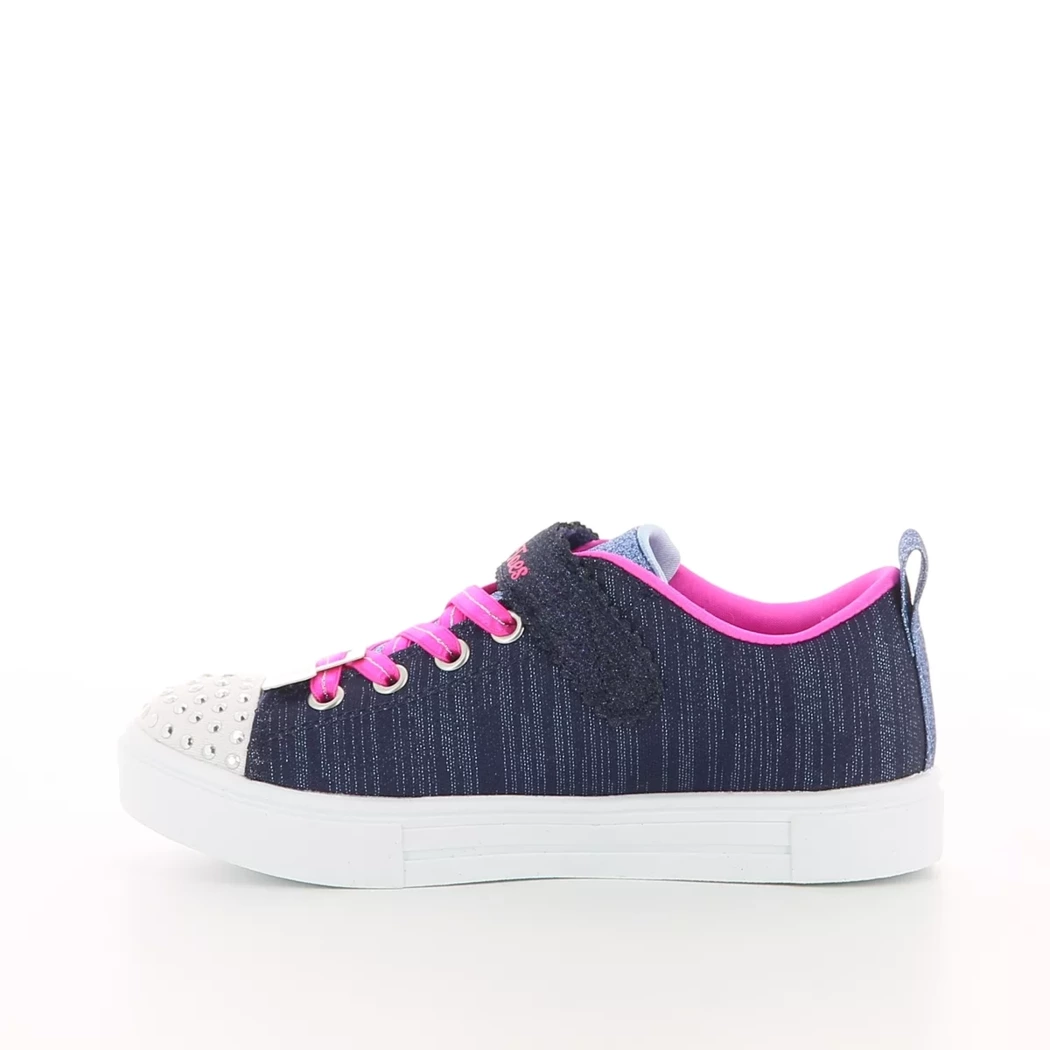 Image (4) de la chaussures Skechers - Baskets Bleu en Textile