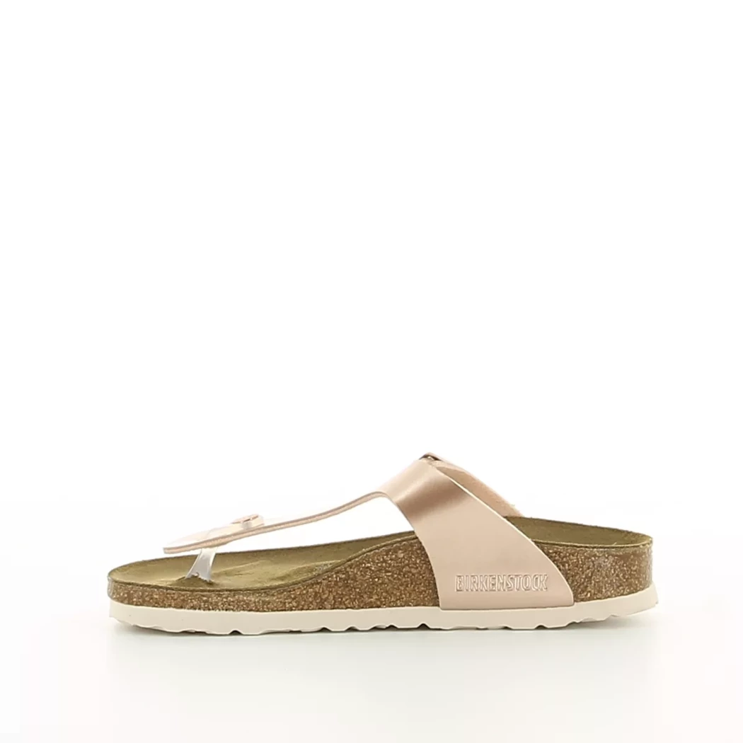 Image (4) de la chaussures Birkenstock - Mules et Sabots Rose en Cuir synthétique