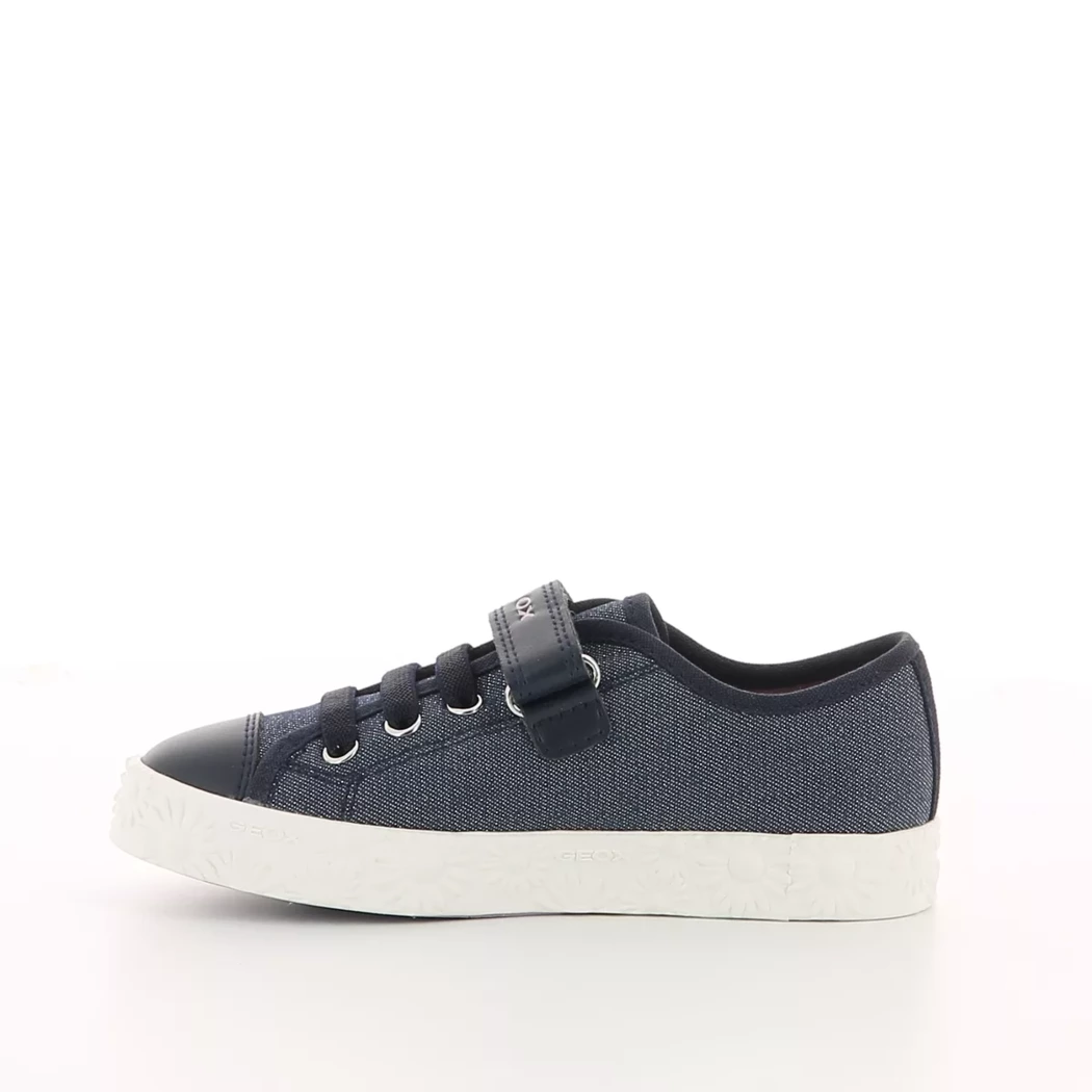 Image (4) de la chaussures Geox - Baskets Bleu en Textile