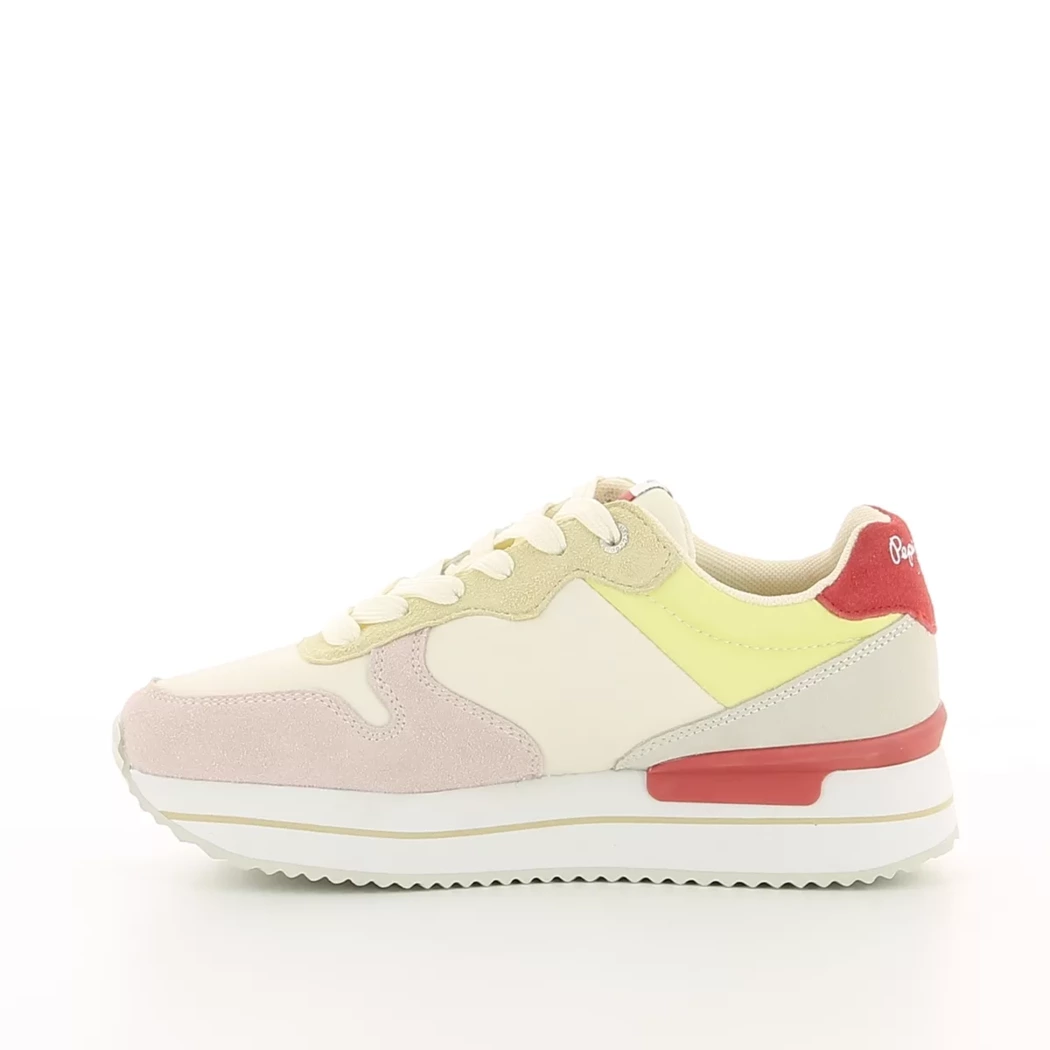 Image (4) de la chaussures Pepe Jeans - Baskets Beige en Multi-Matières Image (4) de la chaussures Pepe Jeans - Baskets Beige en Multi-Matières