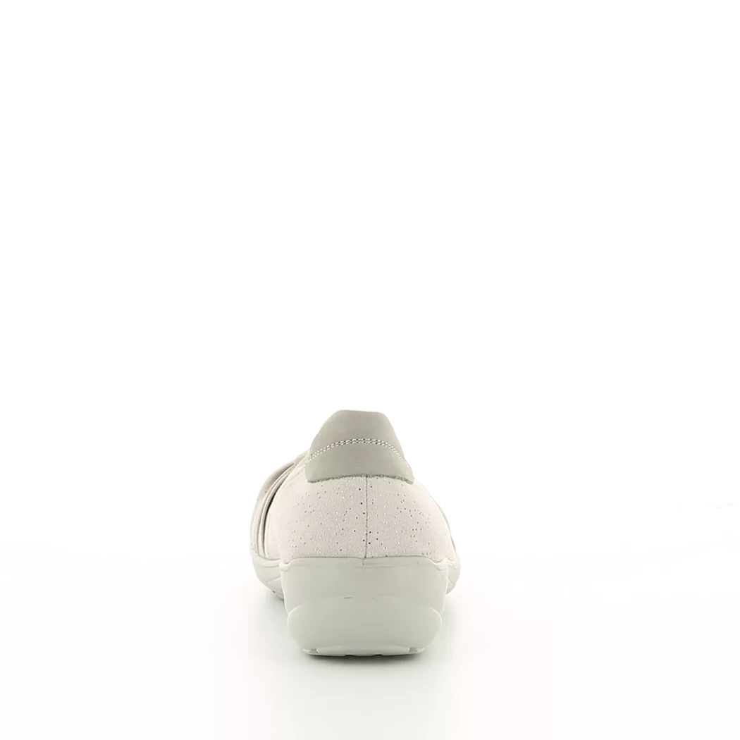 Image (3) de la chaussures G Comfort - Ballerines Taupe en Cuir nubuck