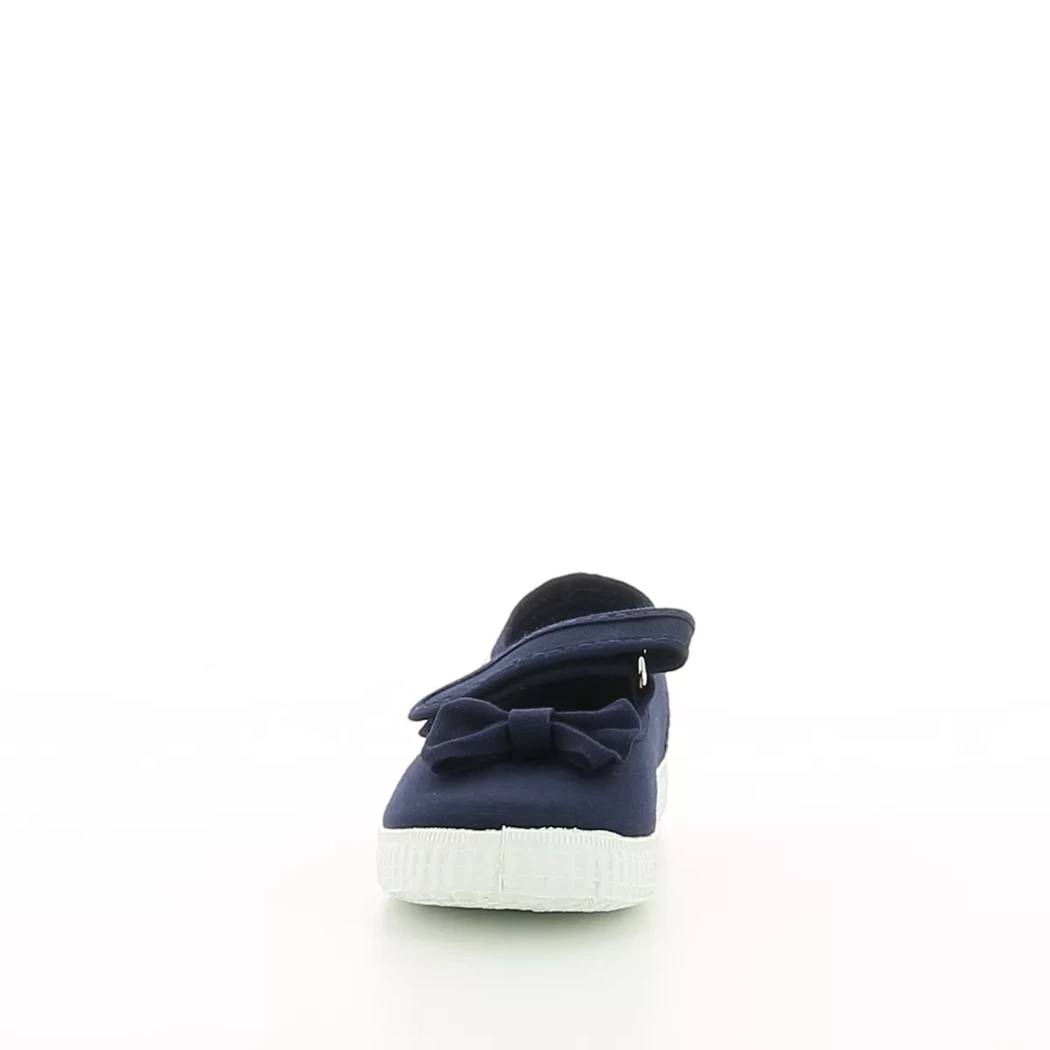 Image (5) de la chaussures Cienta - Ballerines Bleu en Textile