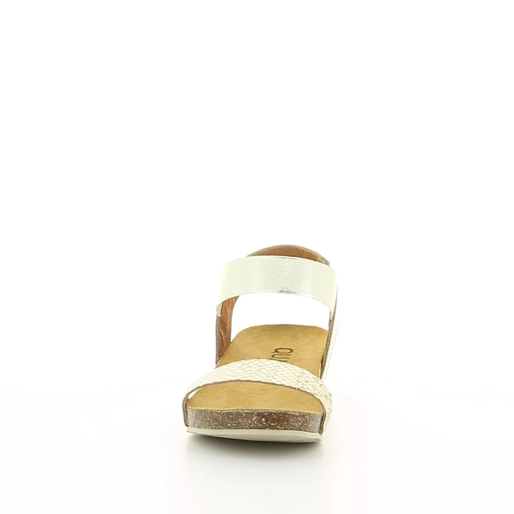 Image (5) de la chaussures Nuala - Sandales et Nu-Pieds Or / Bronze / Platine en Cuir