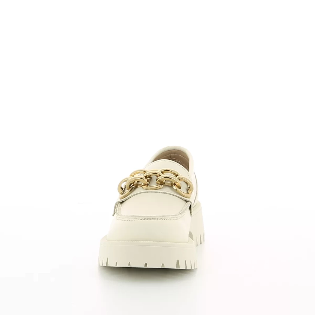 Image (5) de la chaussures Drakart - Mocassins Beige en Cuir