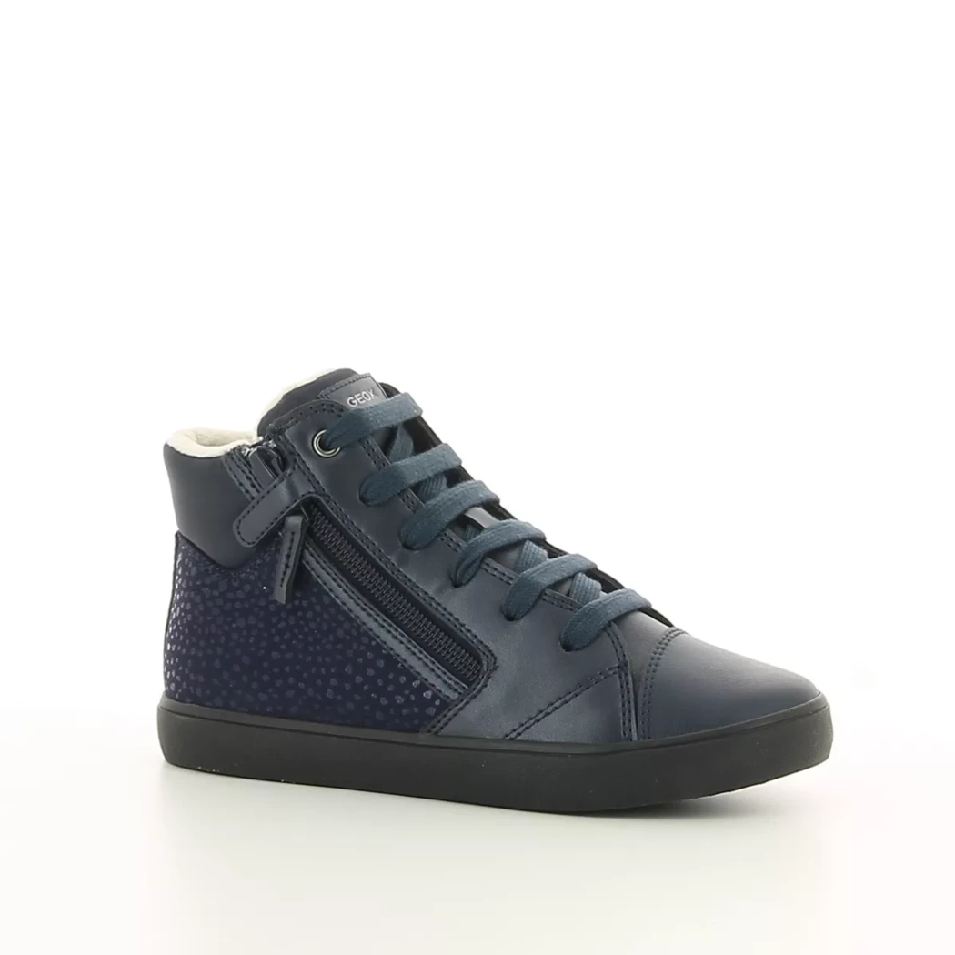 Image (1) de la chaussures Geox - Bottines Bleu en Cuir