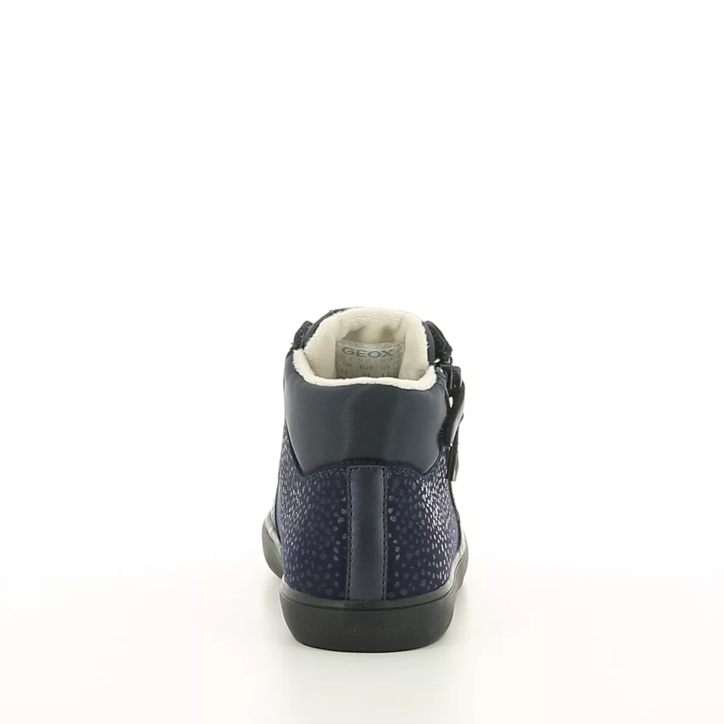 Image (3) de la chaussures Geox - Bottines Bleu en Cuir