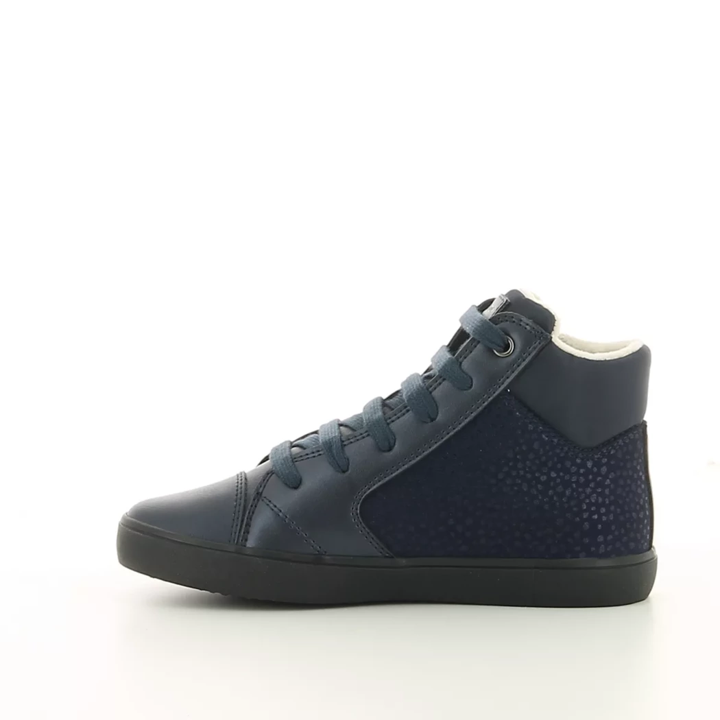 Image (4) de la chaussures Geox - Bottines Bleu en Cuir