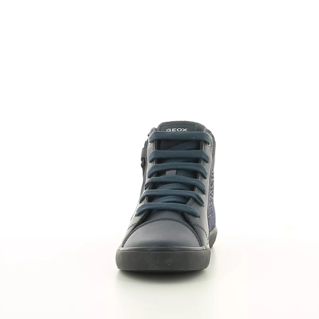 Image (5) de la chaussures Geox - Bottines Bleu en Cuir