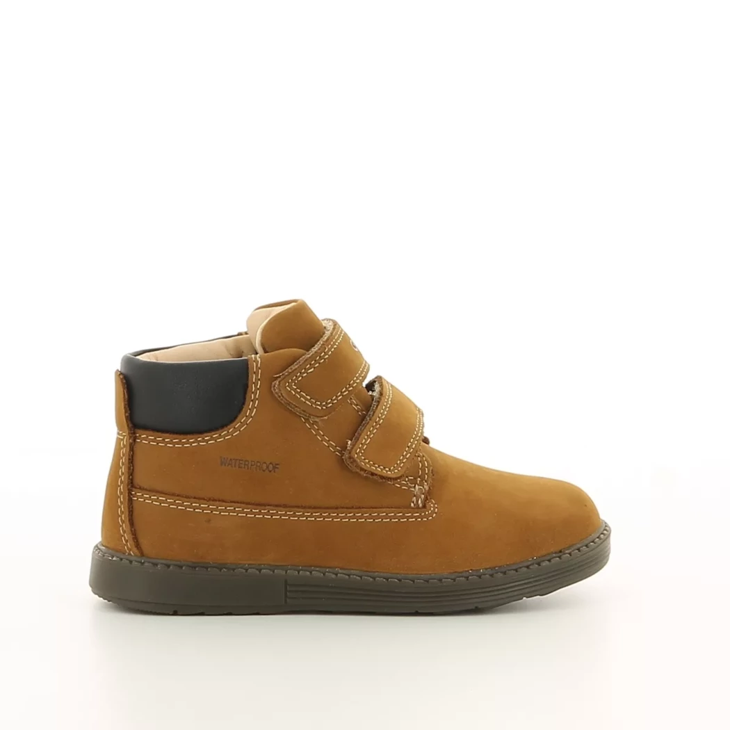 Image (2) de la chaussures Geox - Bottines Cuir naturel / Cognac en Cuir nubuck