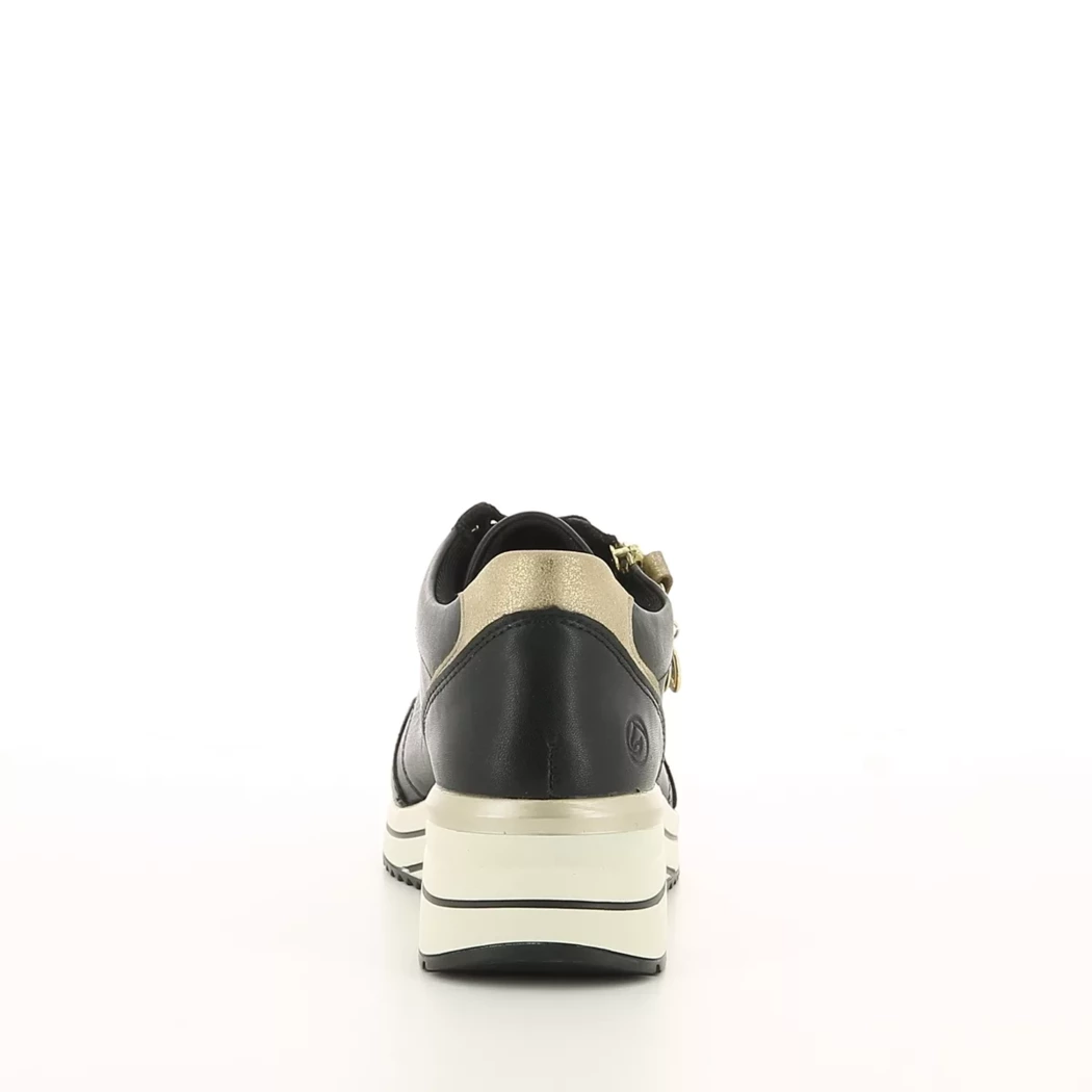 Image (3) de la chaussures Remonte - Baskets Noir en Cuir