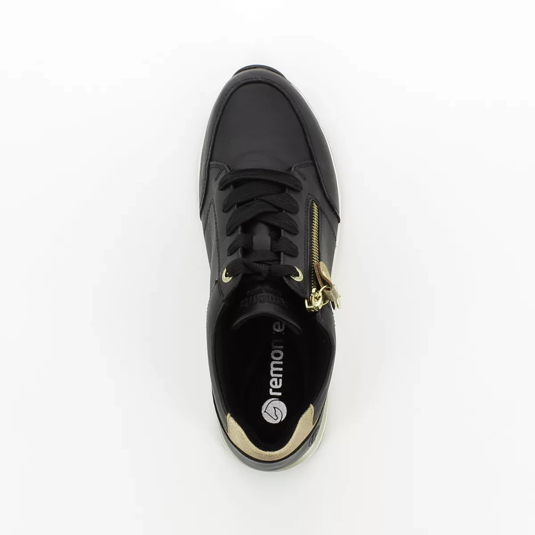 Image (6) de la chaussures Remonte - Baskets Noir en Cuir