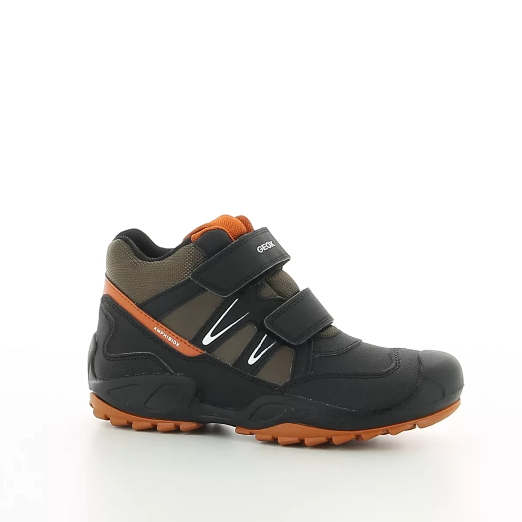 Image (1) de la chaussures Geox - Bottines Noir en Cuir synthétique