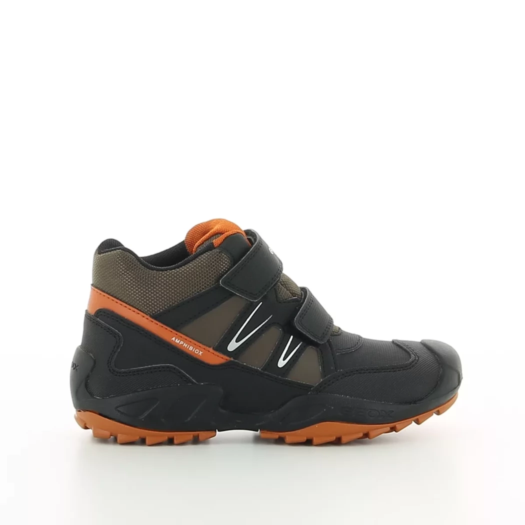Image (2) de la chaussures Geox - Bottines Noir en Cuir synthétique