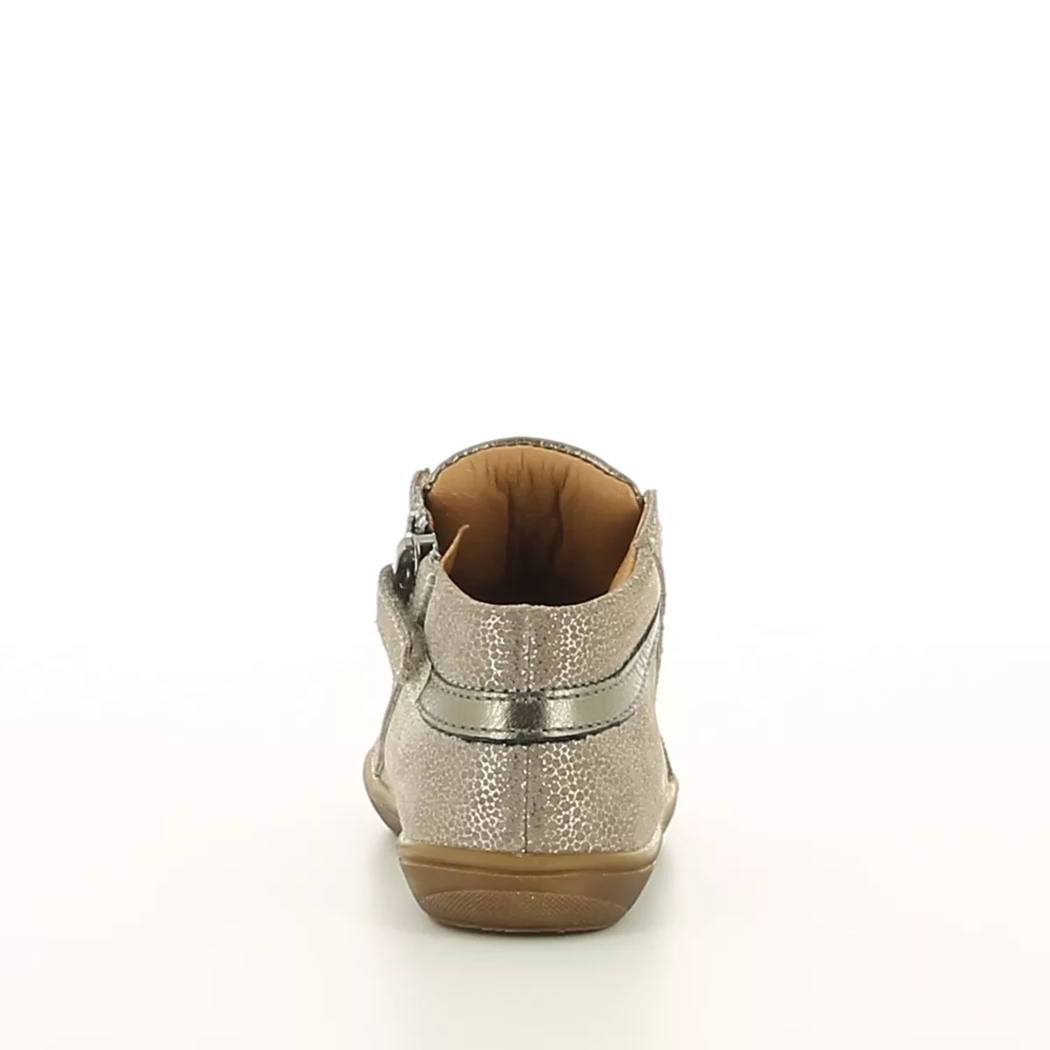 Image (3) de la chaussures Bellamy - Bottines Taupe en Cuir nubuck