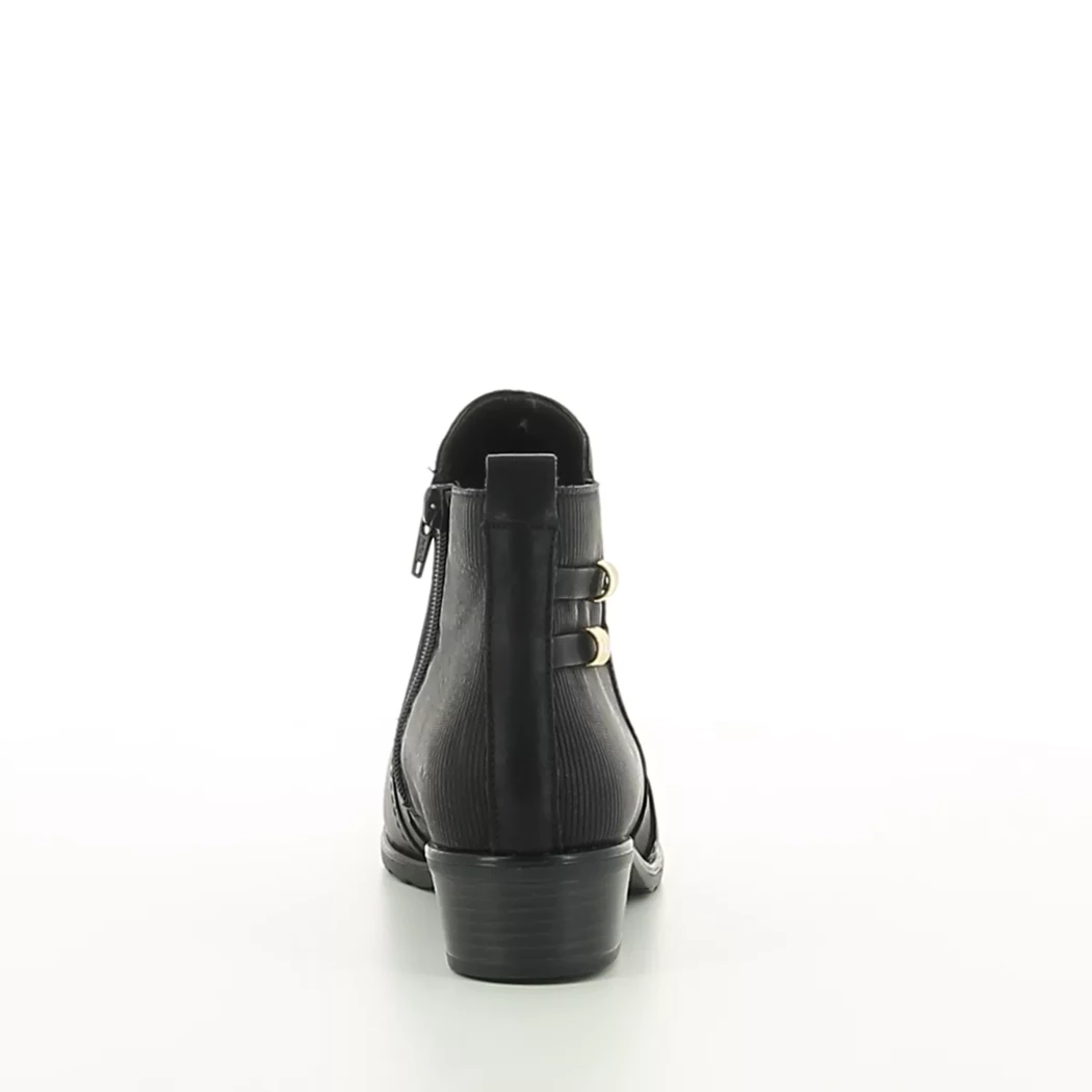 Image (3) de la chaussures Remonte - Boots Noir en Cuir