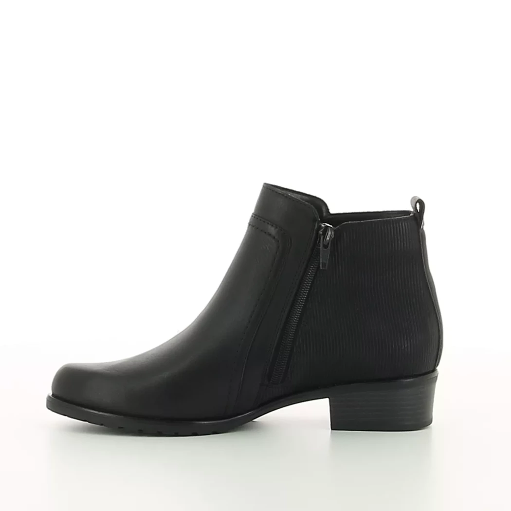 Image (4) de la chaussures Remonte - Boots Noir en Cuir