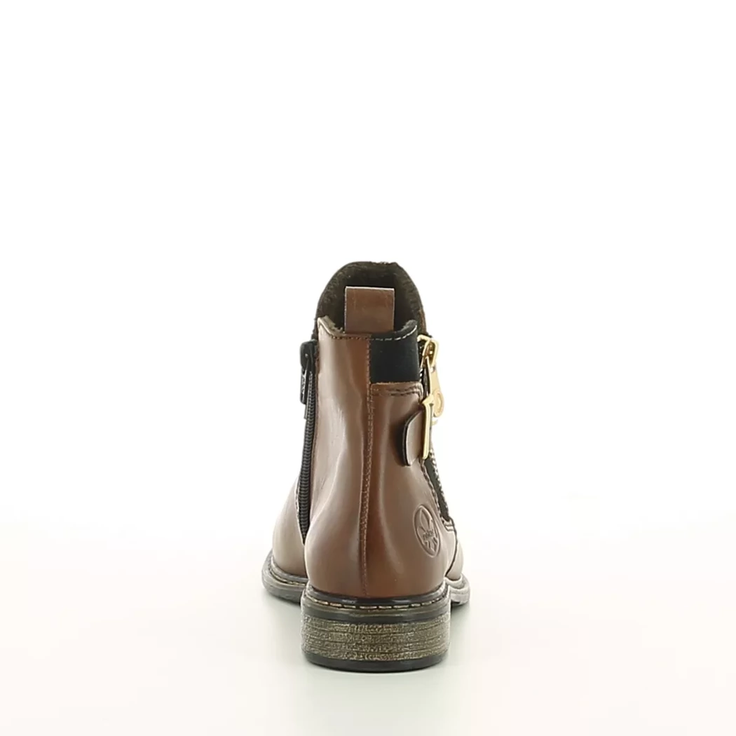 Image (3) de la chaussures Rieker - Boots Cuir naturel / Cognac en Cuir
