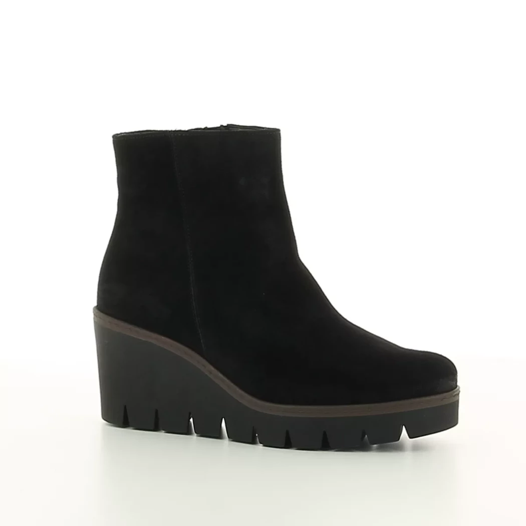 Image (1) de la chaussures Gabor - Boots Noir en Cuir nubuck