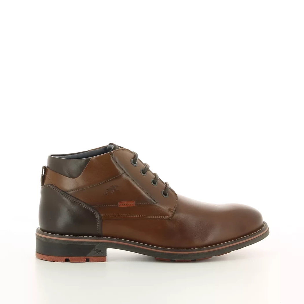 Image (2) de la chaussures Fluchos - Bottines Cuir naturel / Cognac en Cuir