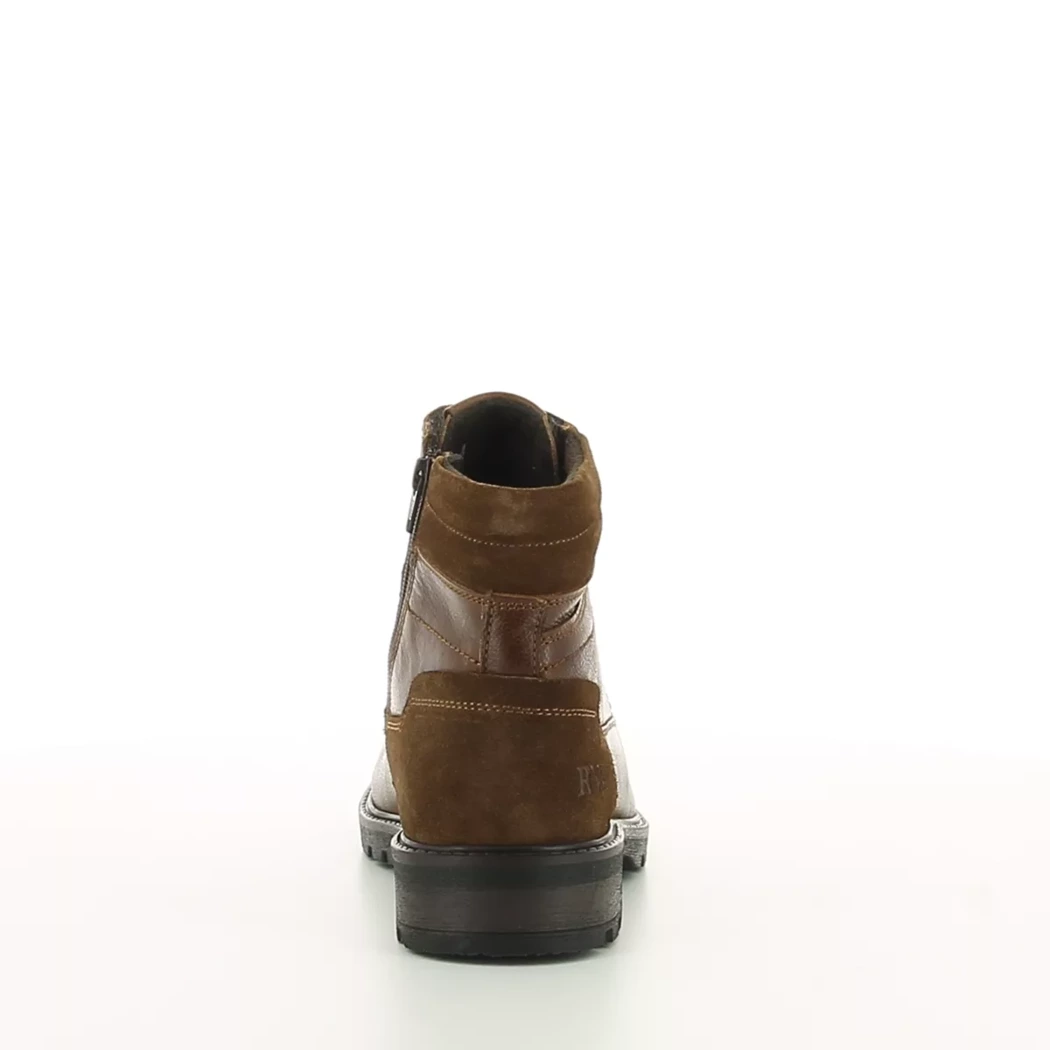 Image (3) de la chaussures Riverwoods - Bottines Cuir naturel / Cognac en Cuir