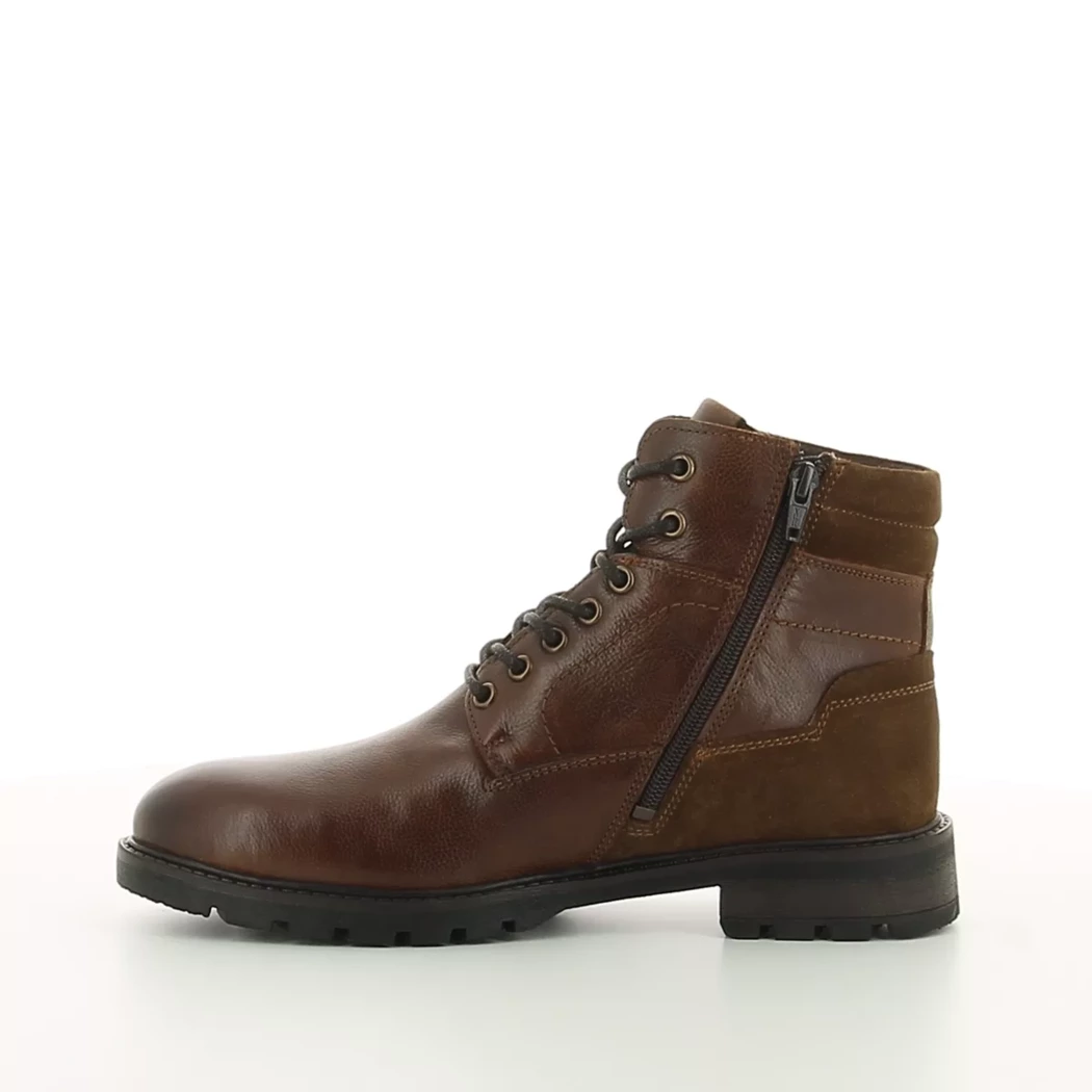 Image (4) de la chaussures Riverwoods - Bottines Cuir naturel / Cognac en Cuir