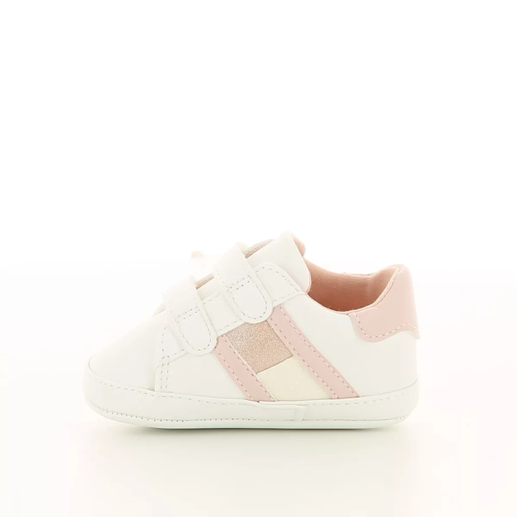 Image (4) de la chaussures Tommy Hilfiger - Chaussons bébé Blanc en Cuir synthétique
