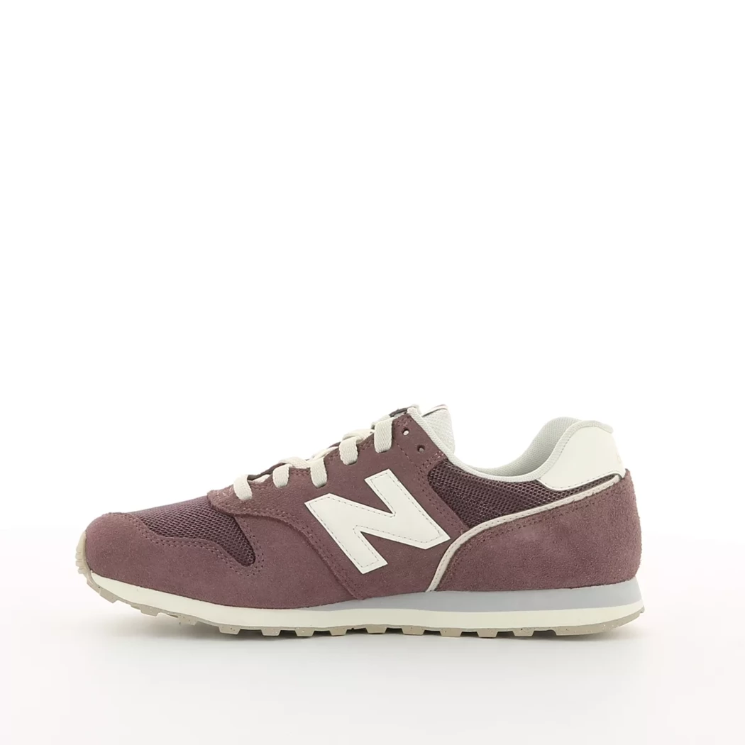 Image (4) de la chaussures New Balance - Baskets Bordeaux en Cuir synthétique Image (4) de la chaussures New Balance - Baskets Bordeaux en Cuir synthétique