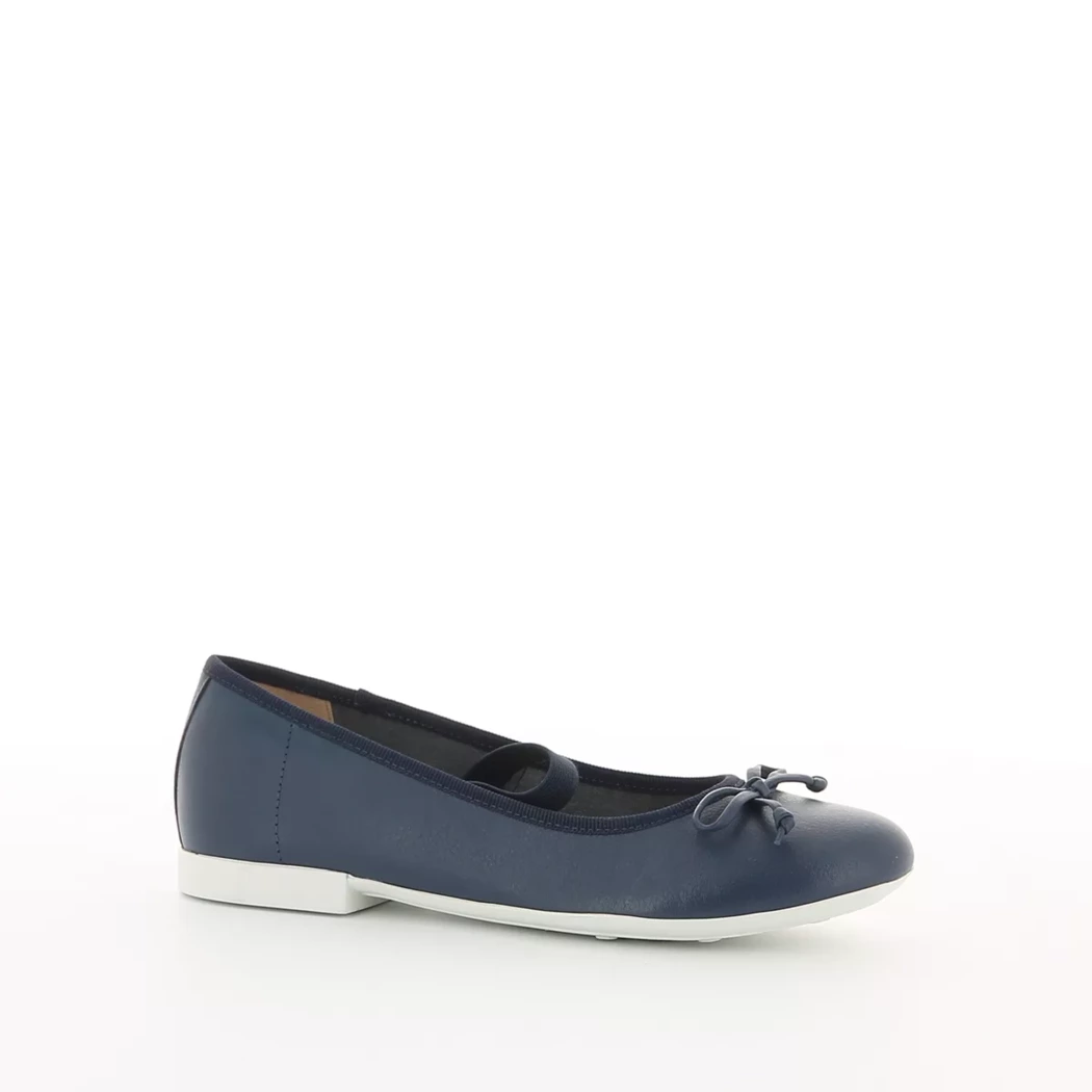 Image (1) de la chaussures Geox - Ballerines Bleu en Cuir synthétique