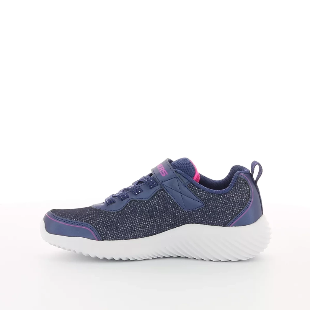 Image (4) de la chaussures Skechers - Baskets Bleu en Textile