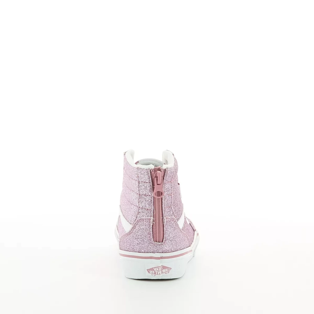 Image (3) de la chaussures Vans - Baskets Rose en Textile
