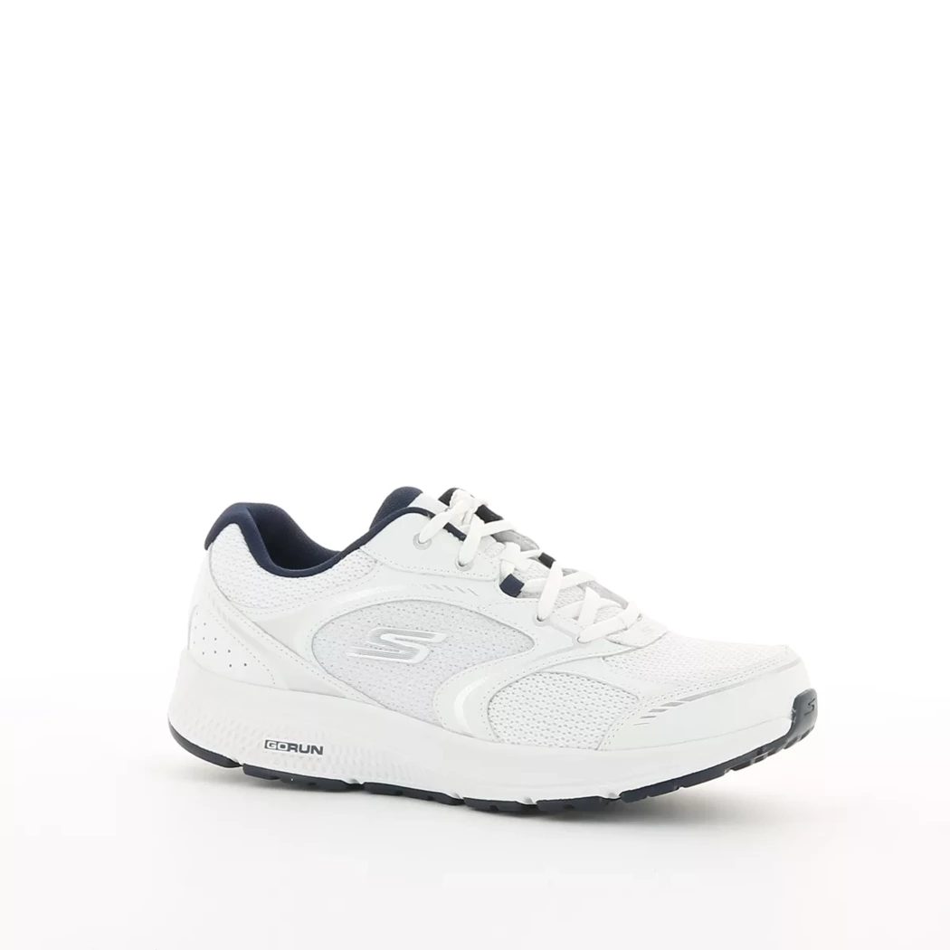 Image (1) de la chaussures Skechers - Baskets Blanc en Textile