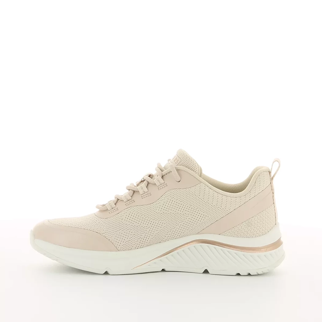 Image (4) de la chaussures Skechers - Baskets Beige en Textile