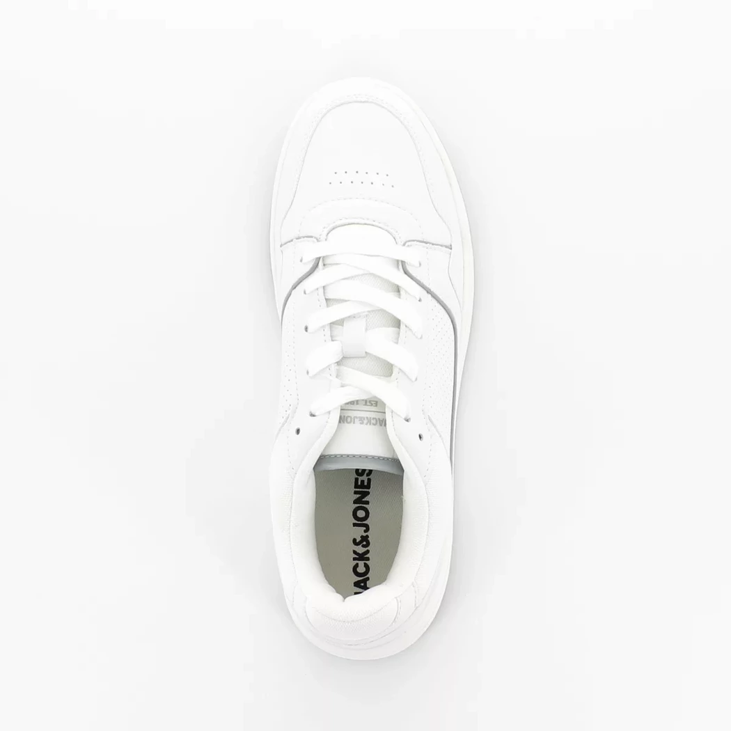 Image (6) de la chaussures Jack & Jones - Baskets Blanc en Cuir synthétique