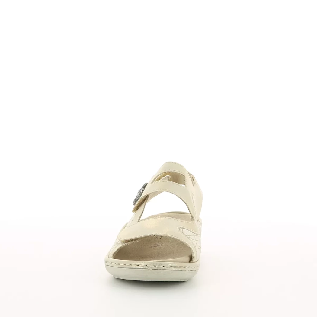 Image (5) de la chaussures Remonte - Sandales et Nu-Pieds Or / Bronze / Platine en Cuir nubuck