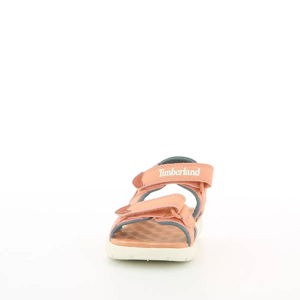 Image (5) de la chaussures Timberland - Sandales et Nu-Pieds Orange en Cuir synthétique