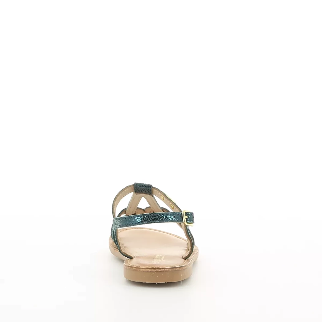 Image (3) de la chaussures Les Tropeziennes - Sandales et Nu-Pieds Bleu en Cuir